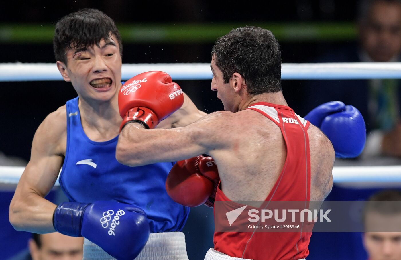 2016 Summer Olympics. Boxing. Day Fourteen