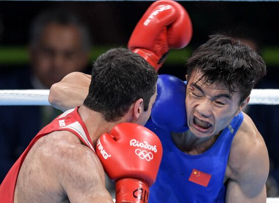 2016 Summer Olympics. Boxing. Day Fourteen
