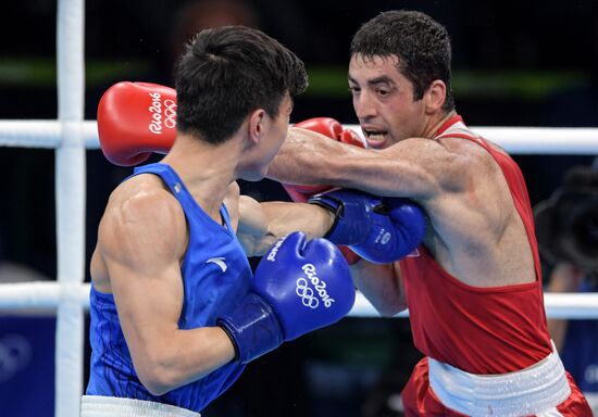 2016 Summer Olympics. Boxing. Day Fourteen