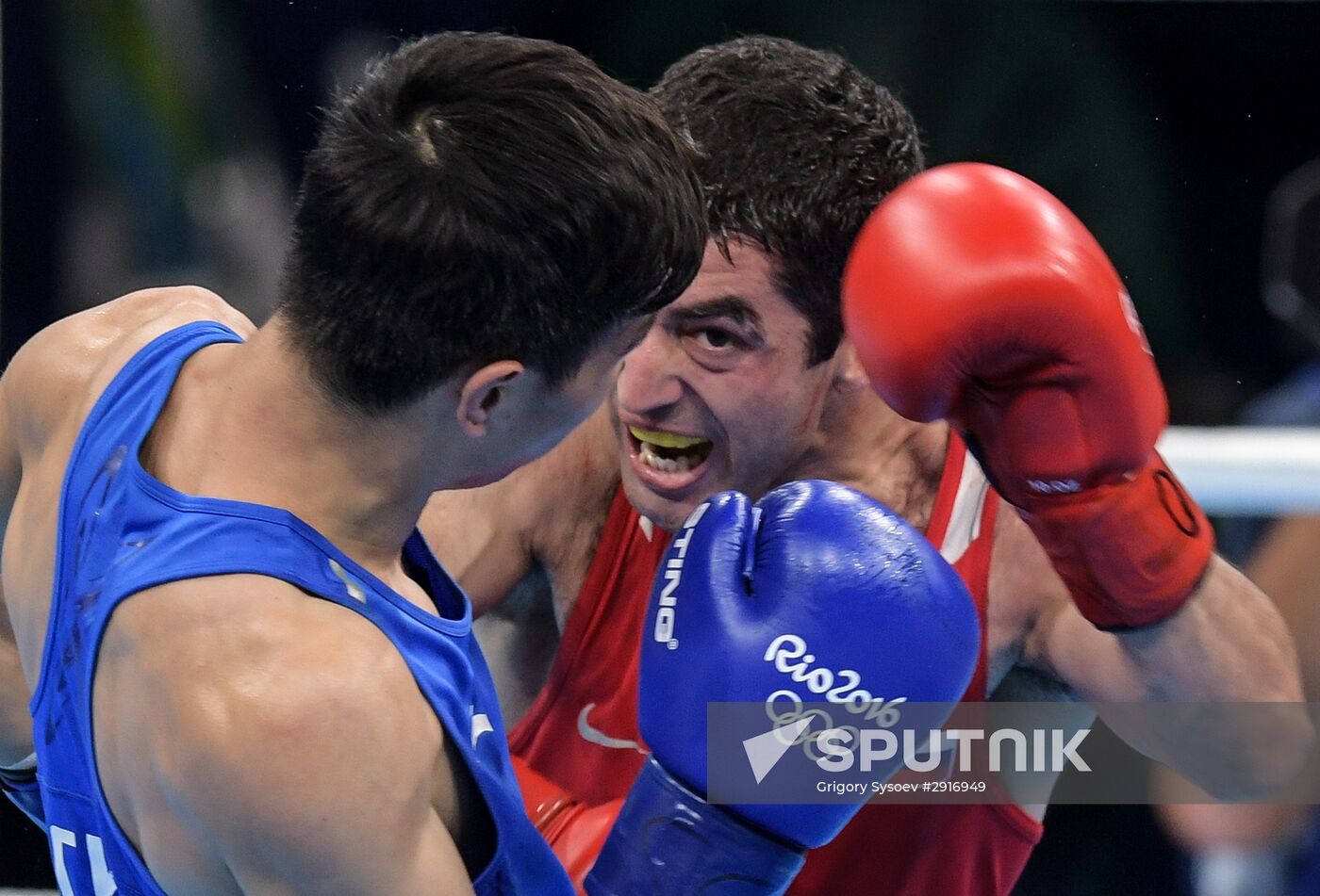 2016 Summer Olympics. Boxing. Day Fourteen