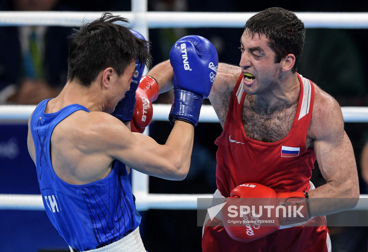 2016 Summer Olympics. Boxing. Day Fourteen