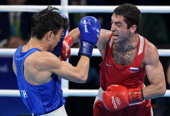 2016 Summer Olympics. Boxing. Day Fourteen