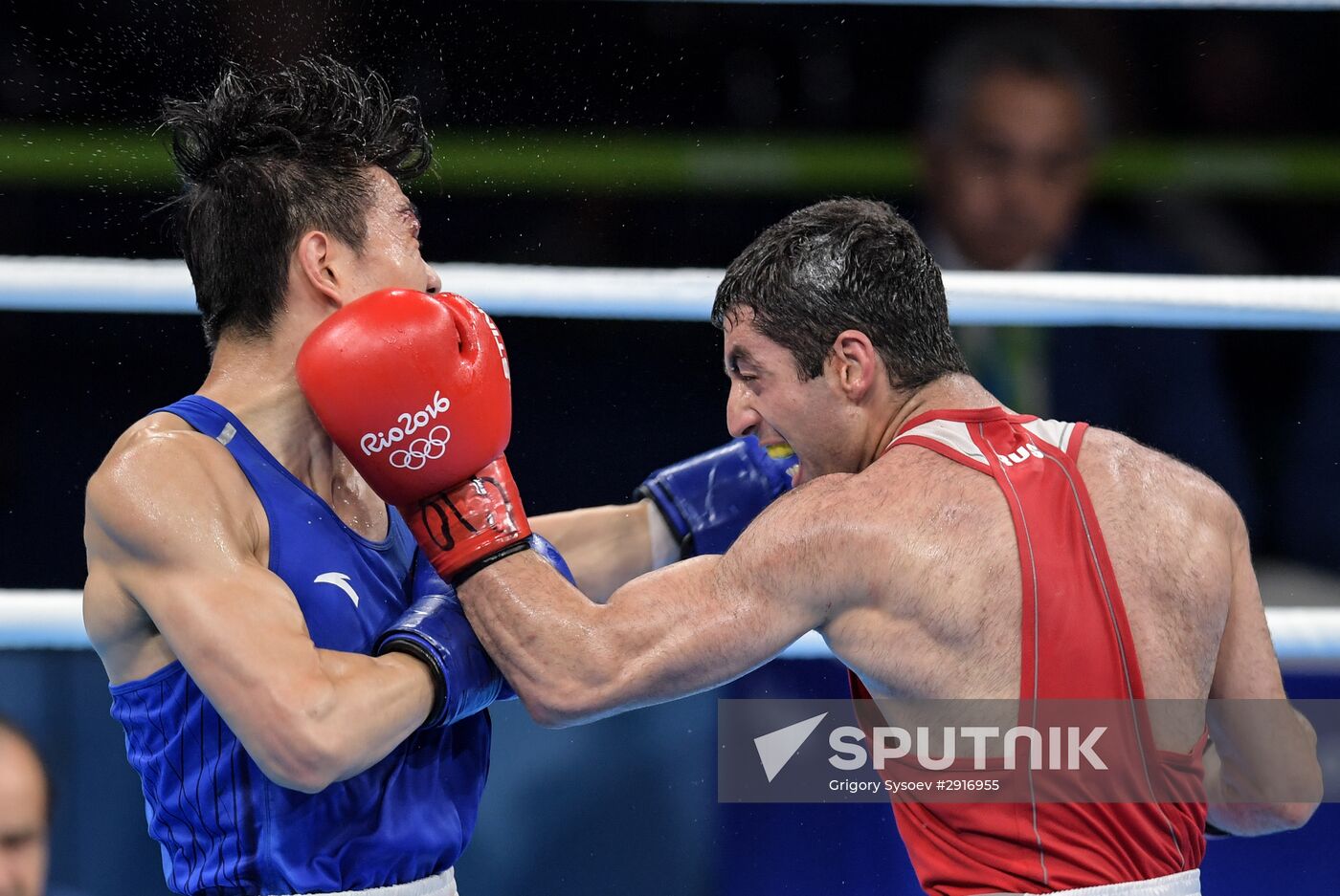 2016 Summer Olympics. Boxing. Day Fourteen