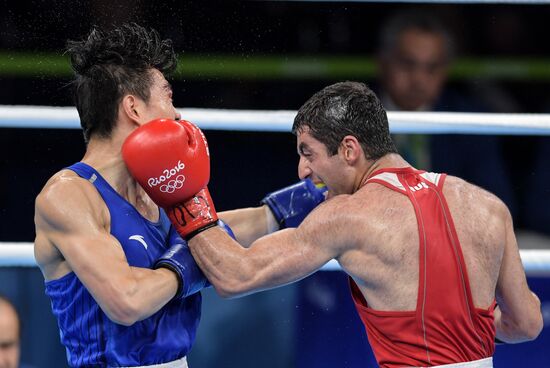 2016 Summer Olympics. Boxing. Day Fourteen