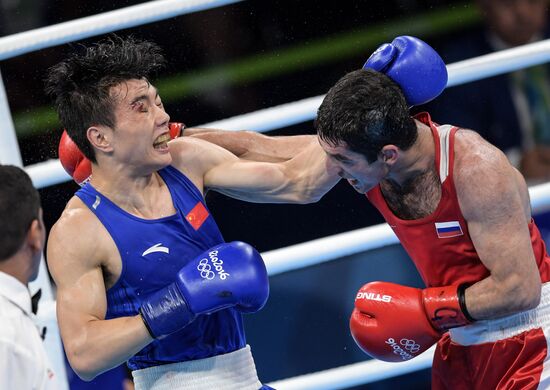 2016 Summer Olympics. Boxing. Day Fourteen