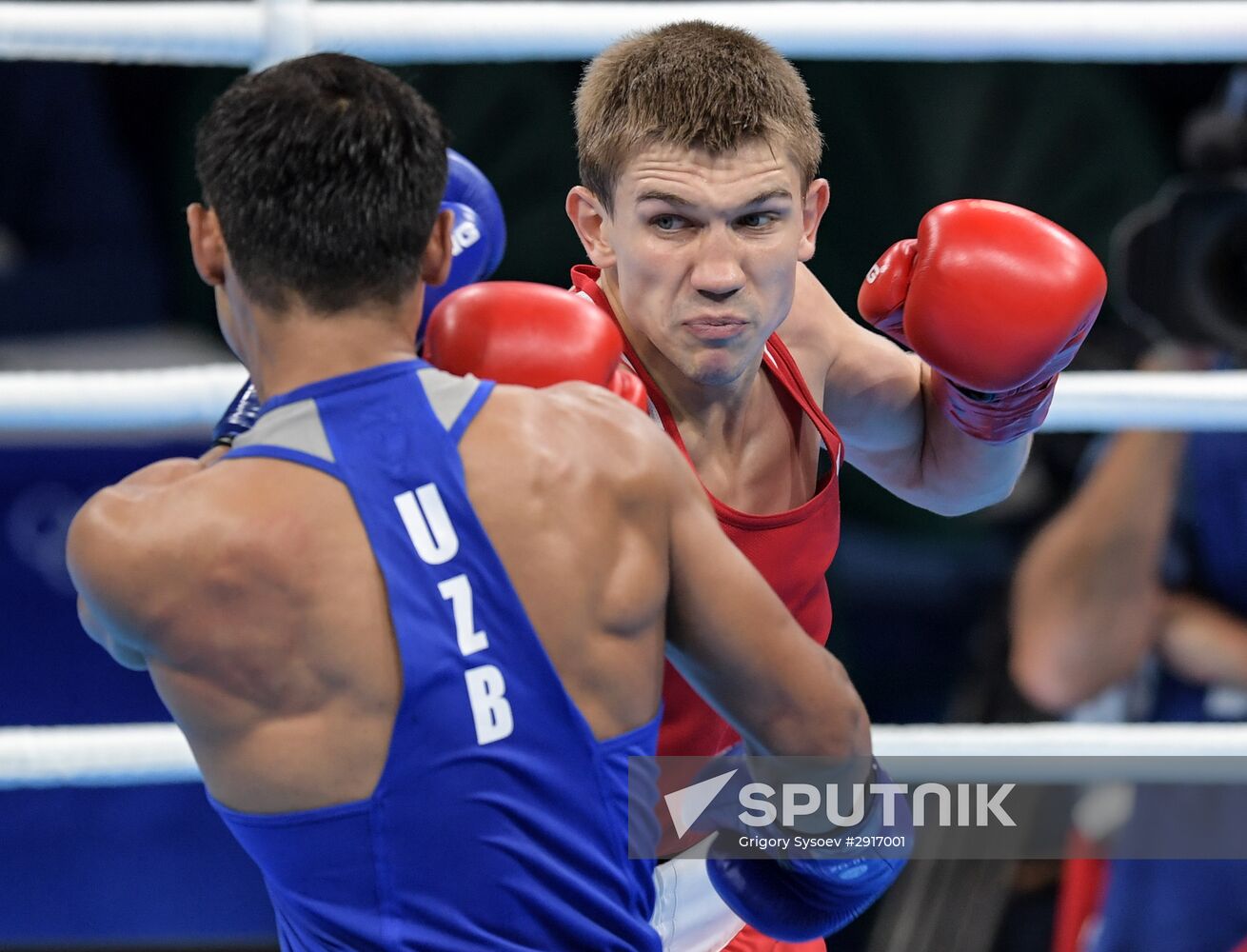 2016 Olympics. Box. Day 14
