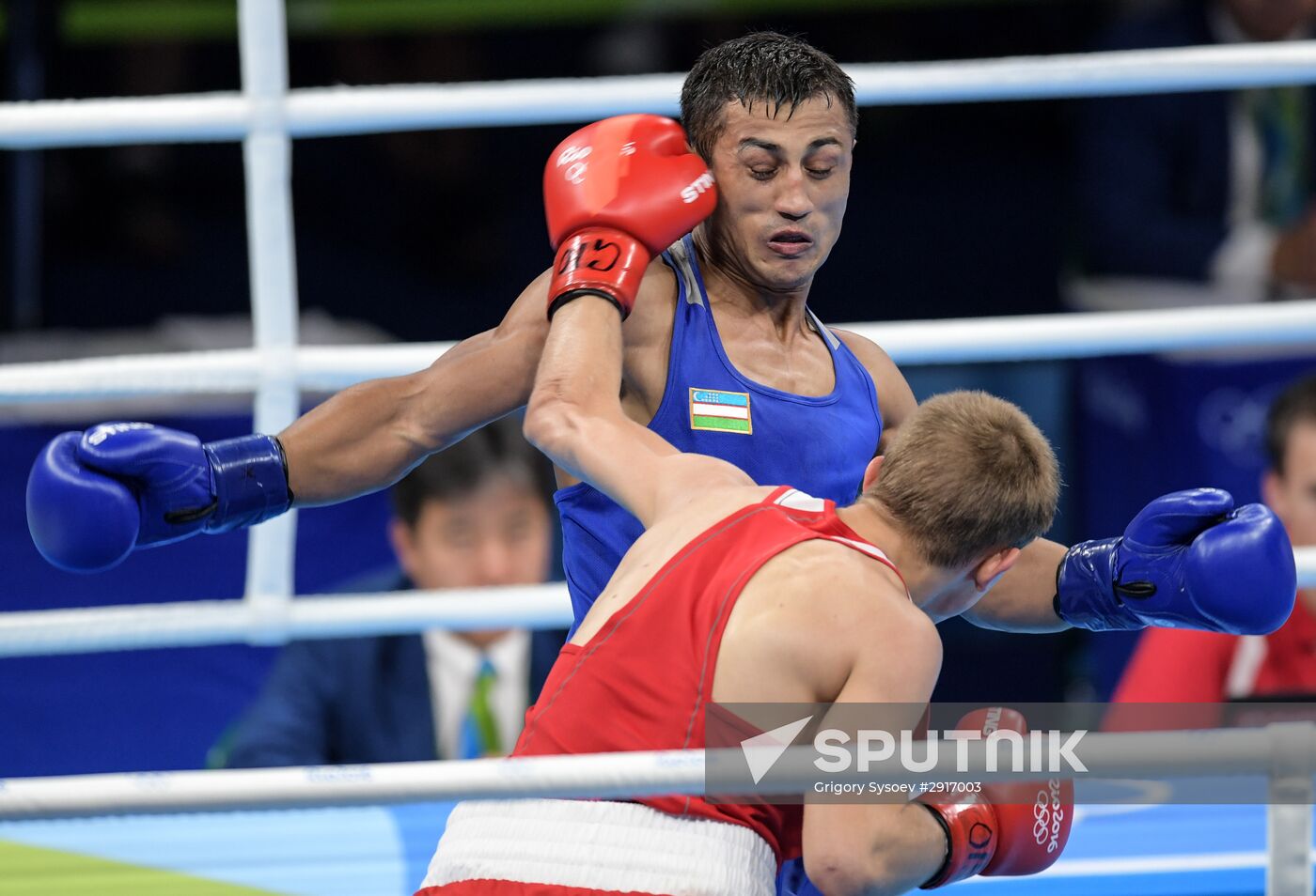 2016 Olympics. Box. Day 14