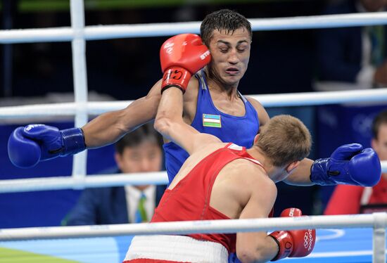 2016 Olympics. Box. Day 14