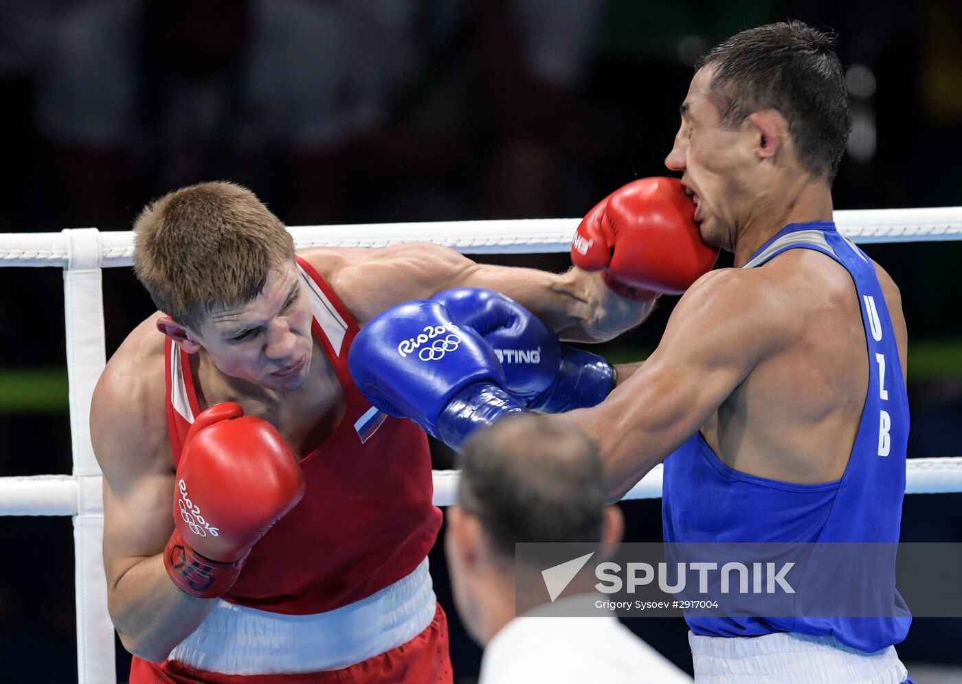 2016 Summer Olympics. Boxing. Day Fourteen