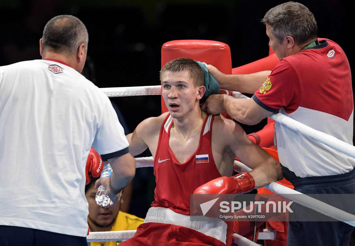 2016 Olympics. Box. Day 14