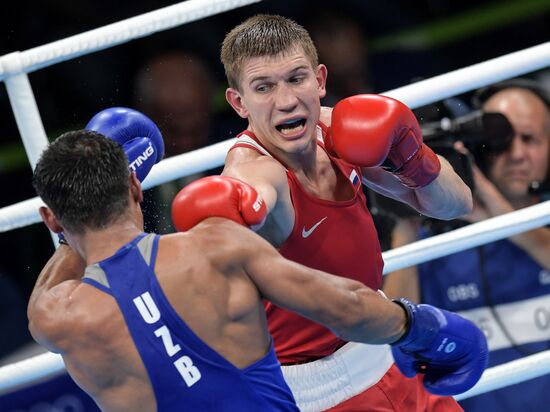 2016 Olympics. Box. Day 14