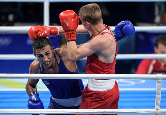 2016 Olympics. Box. Day 14
