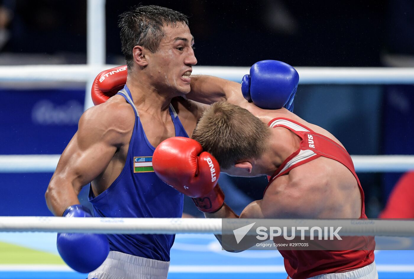 2016 Olympics. Box. Day 14