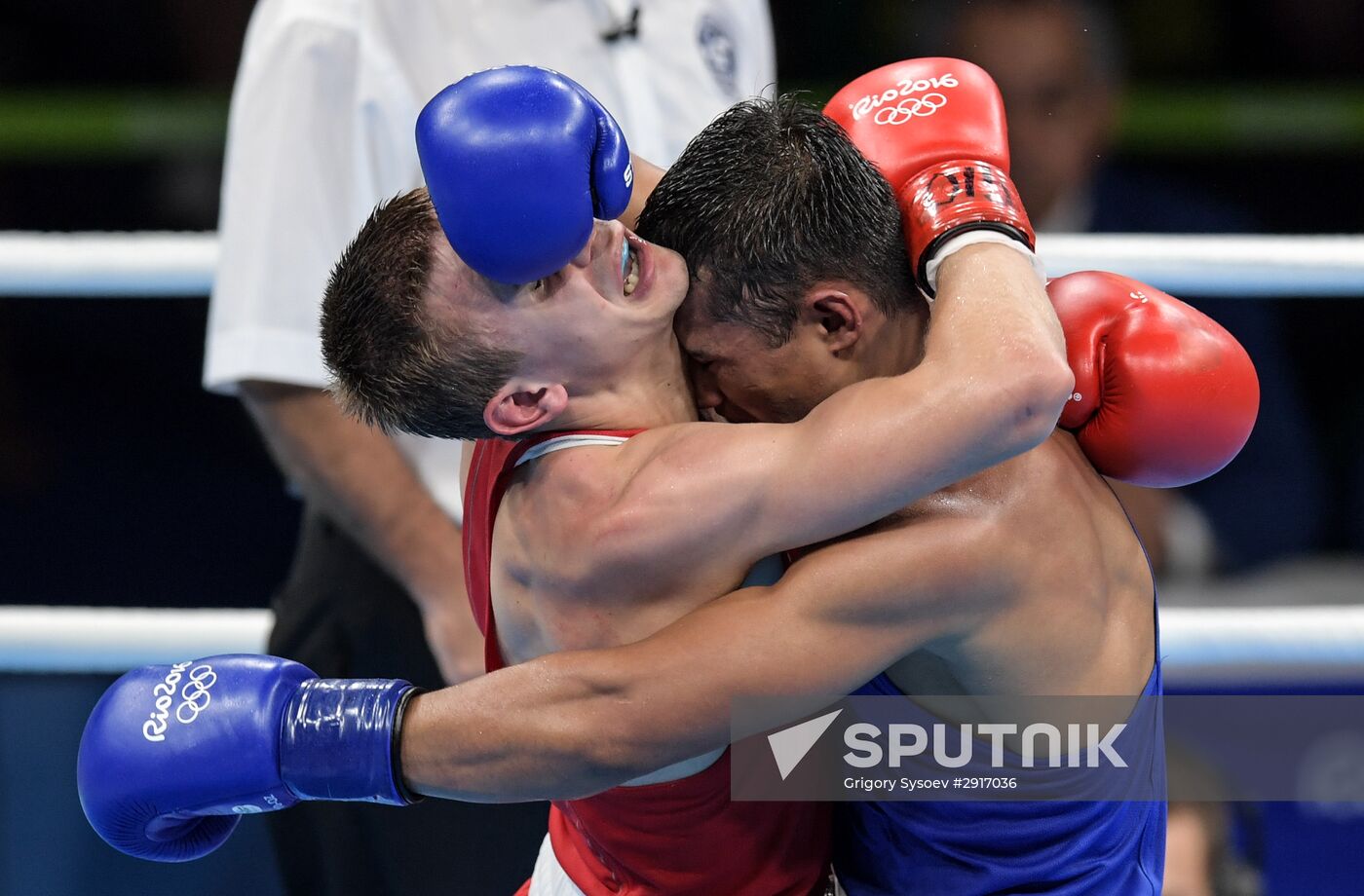 2016 Olympics. Box. Day 14