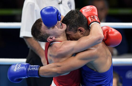 2016 Olympics. Box. Day 14