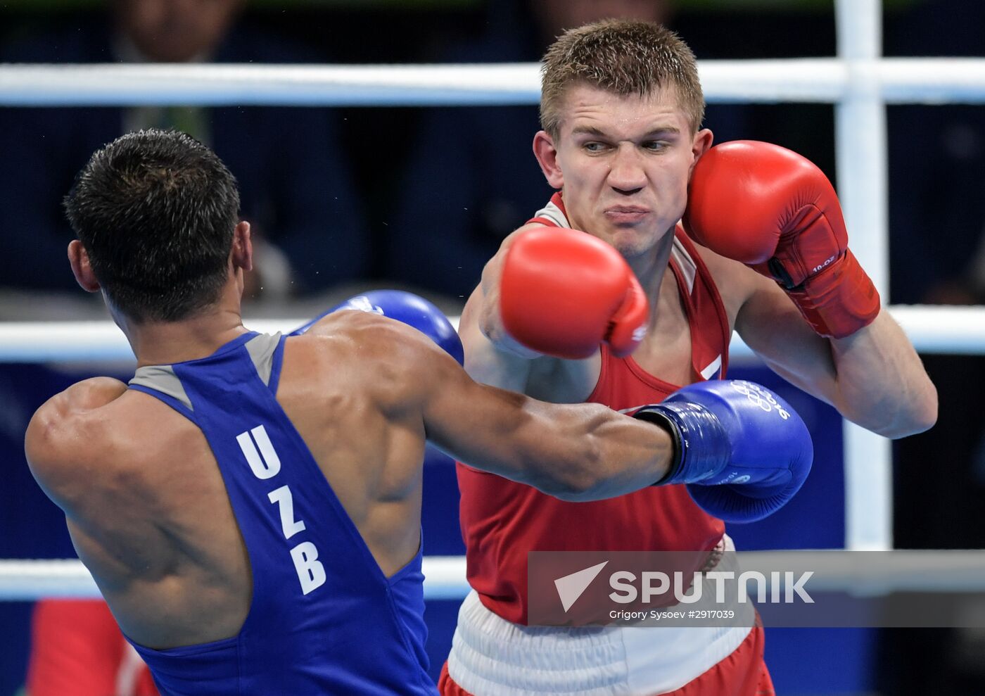 2016 Olympics. Box. Day 14