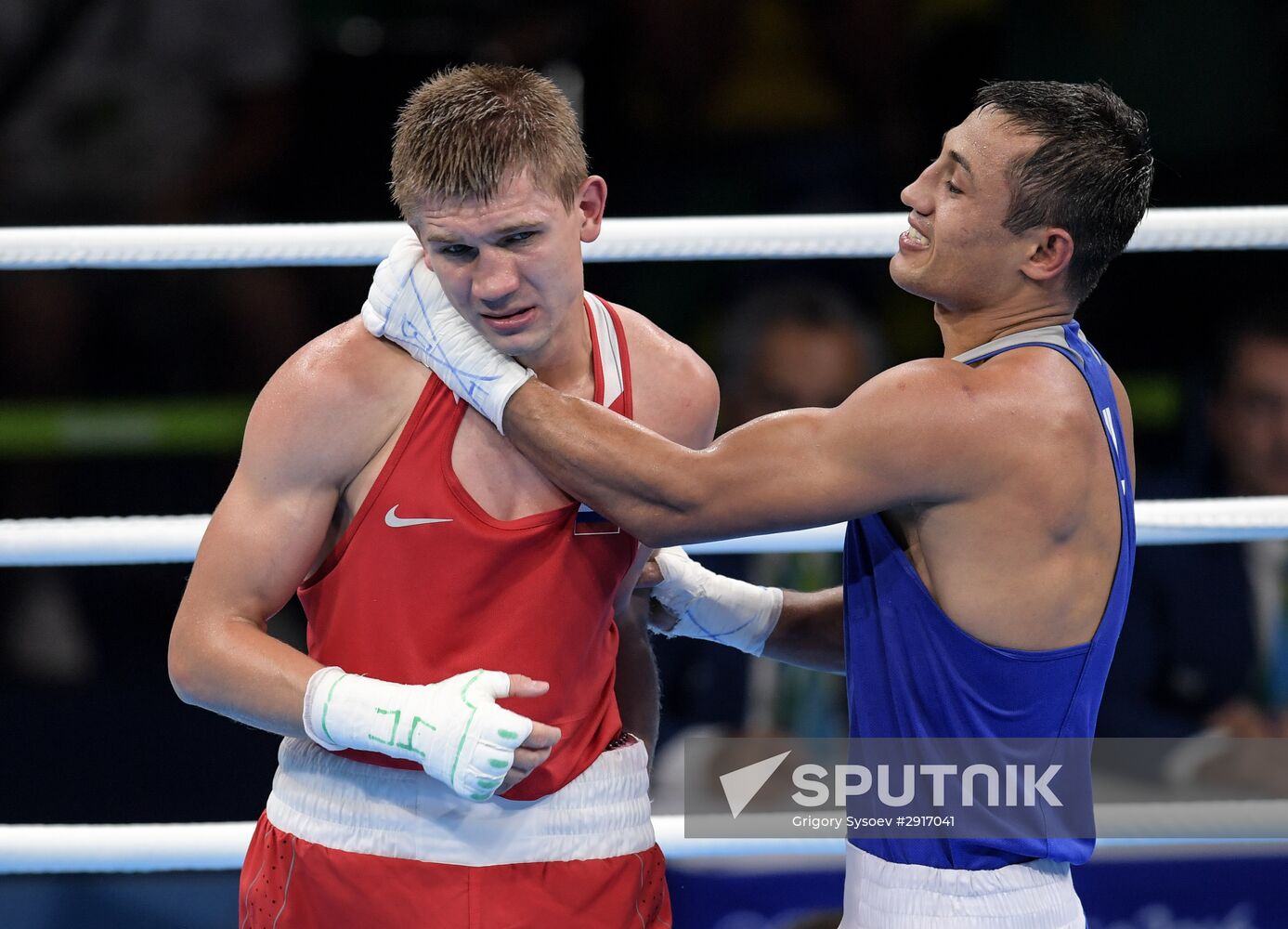 2016 Olympics. Box. Day 14