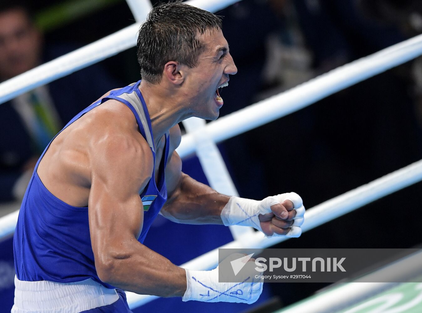 2016 Olympics. Box. Day 14