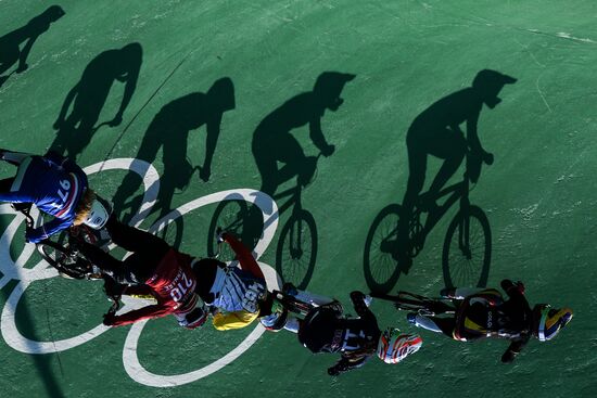 2016 Olympics. BMX. Finals