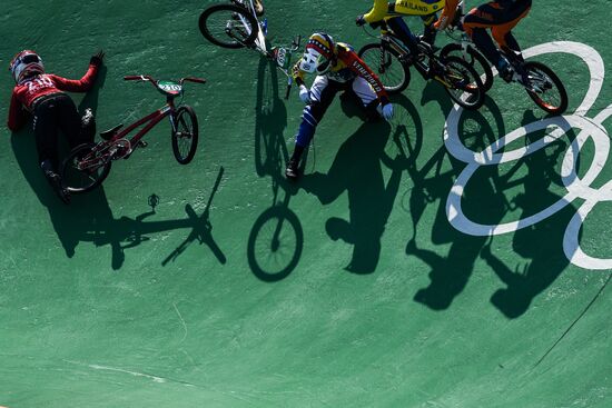 2016 Olympics. BMX. Finals