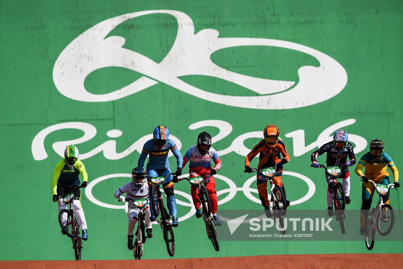 2016 Olympics. BMX. Finals