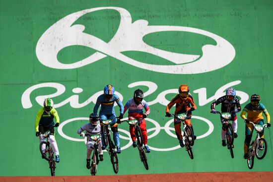 2016 Olympics. BMX. Finals