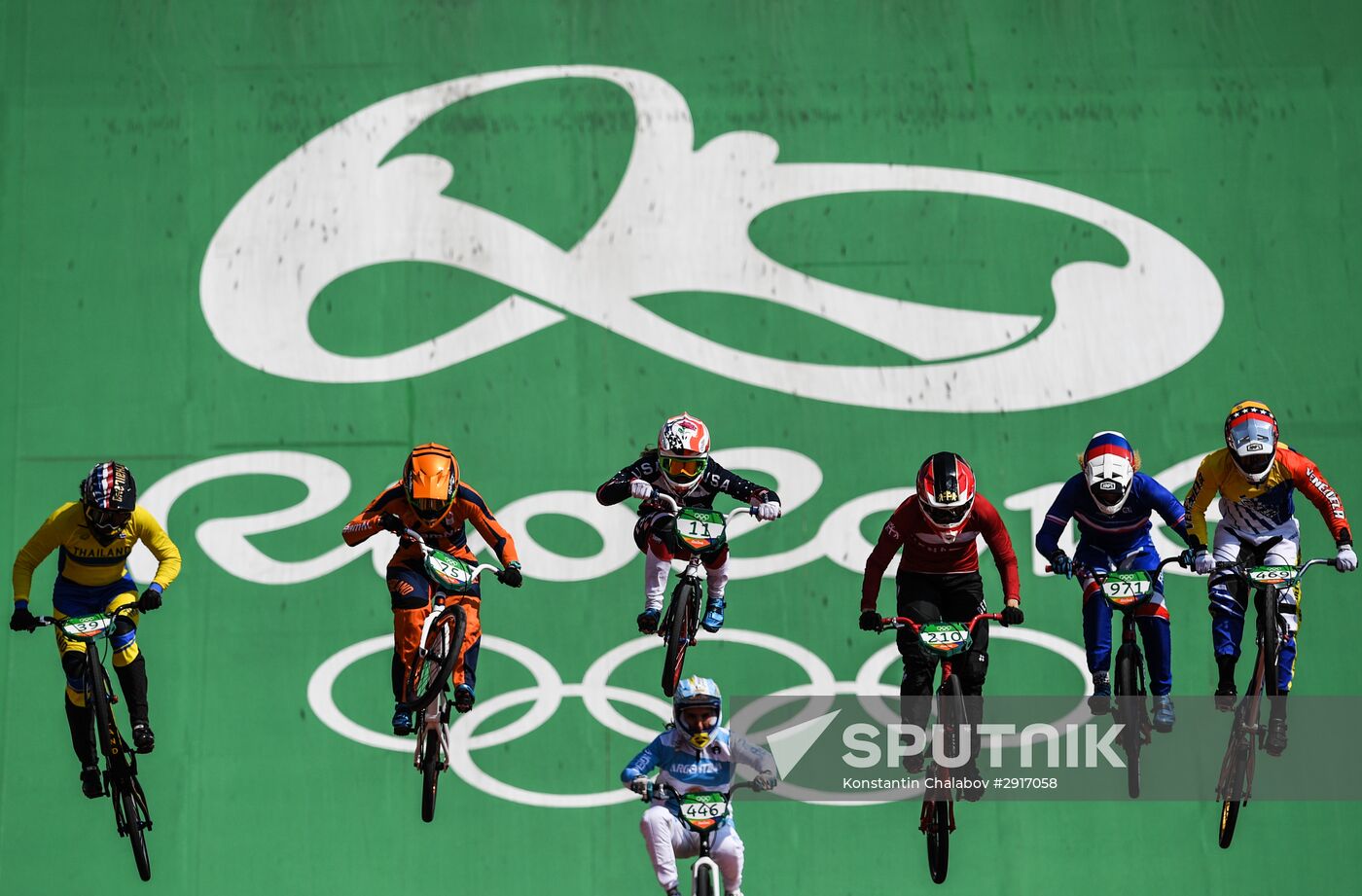 2016 Olympics. BMX. Finals