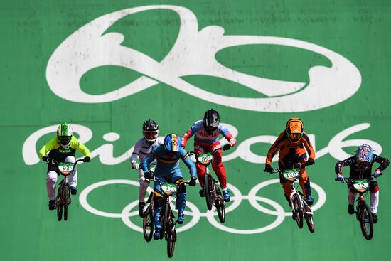 2016 Olympics. BMX. Finals
