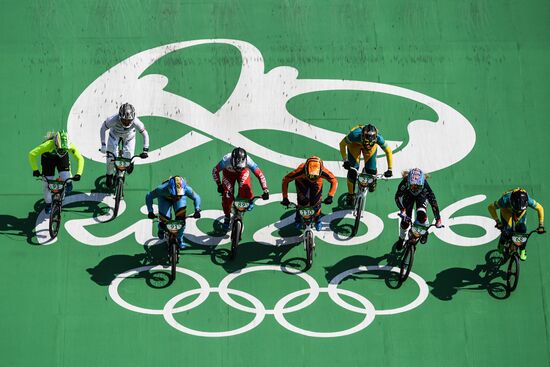 2016 Olympics. BMX. Finals