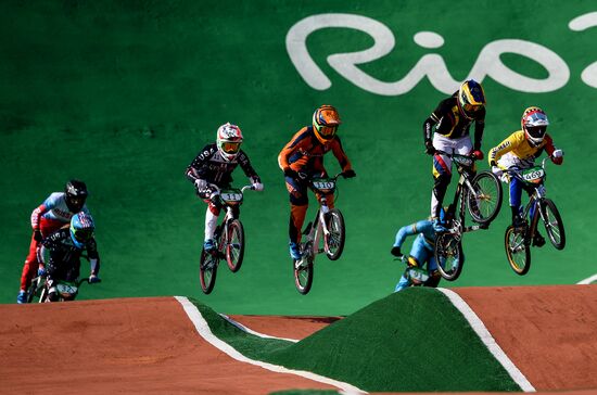 2016 Olympics. BMX. Finals