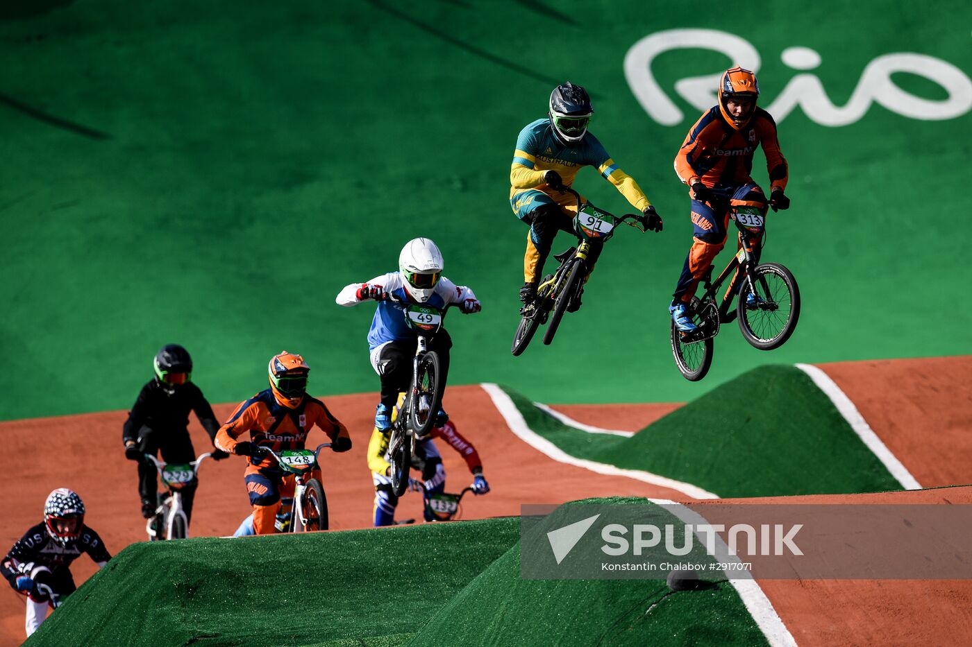 2016 Olympics. BMX. Finals