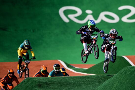 2016 Olympics. BMX. Finals