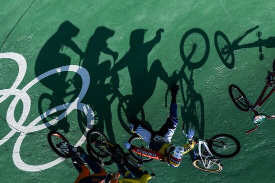 2016 Olympics. BMX. Finals