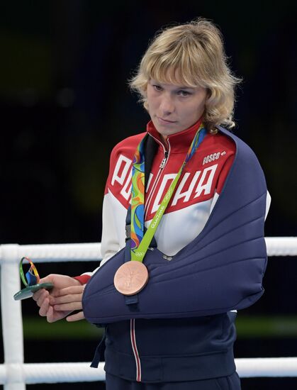 Summer Olympics 2016. Boxing. Day 14