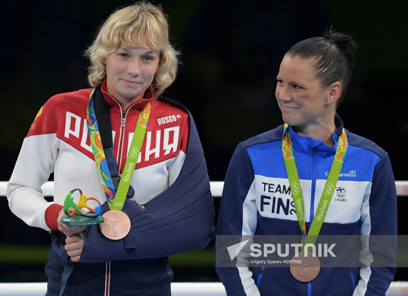 Summer Olympics 2016. Boxing. Day 14