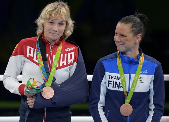 Summer Olympics 2016. Boxing. Day 14