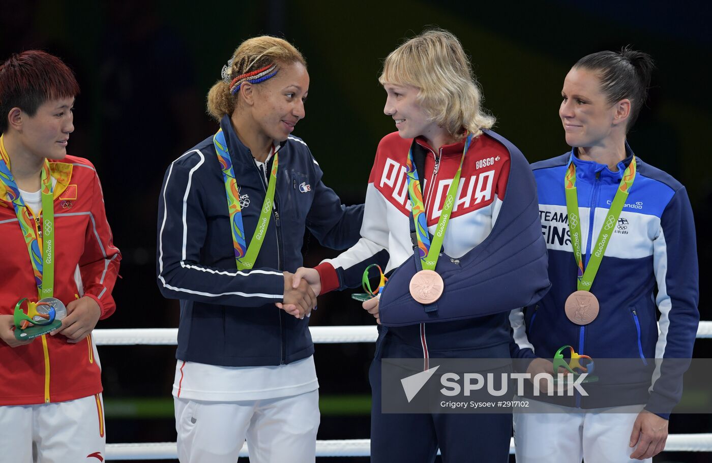 Summer Olympics 2016. Boxing. Day 14