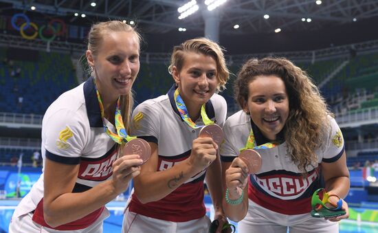 2016 Summer Olympics. Water polo. Women. Hungary vs. Russia