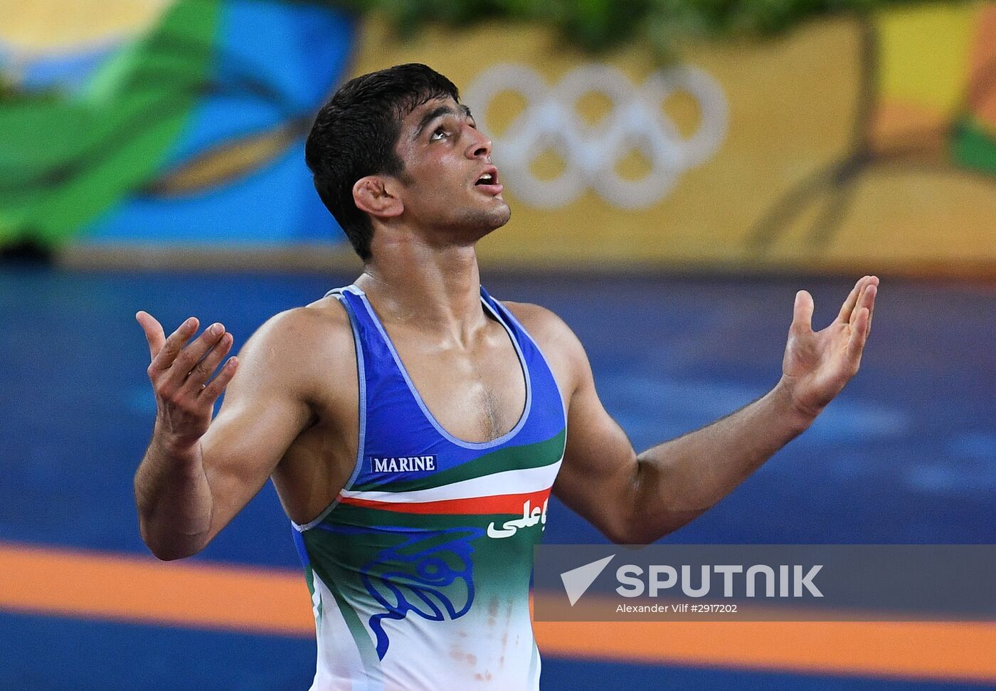2016 Summer Olympics. Freestyle wrestling. Men. Day One