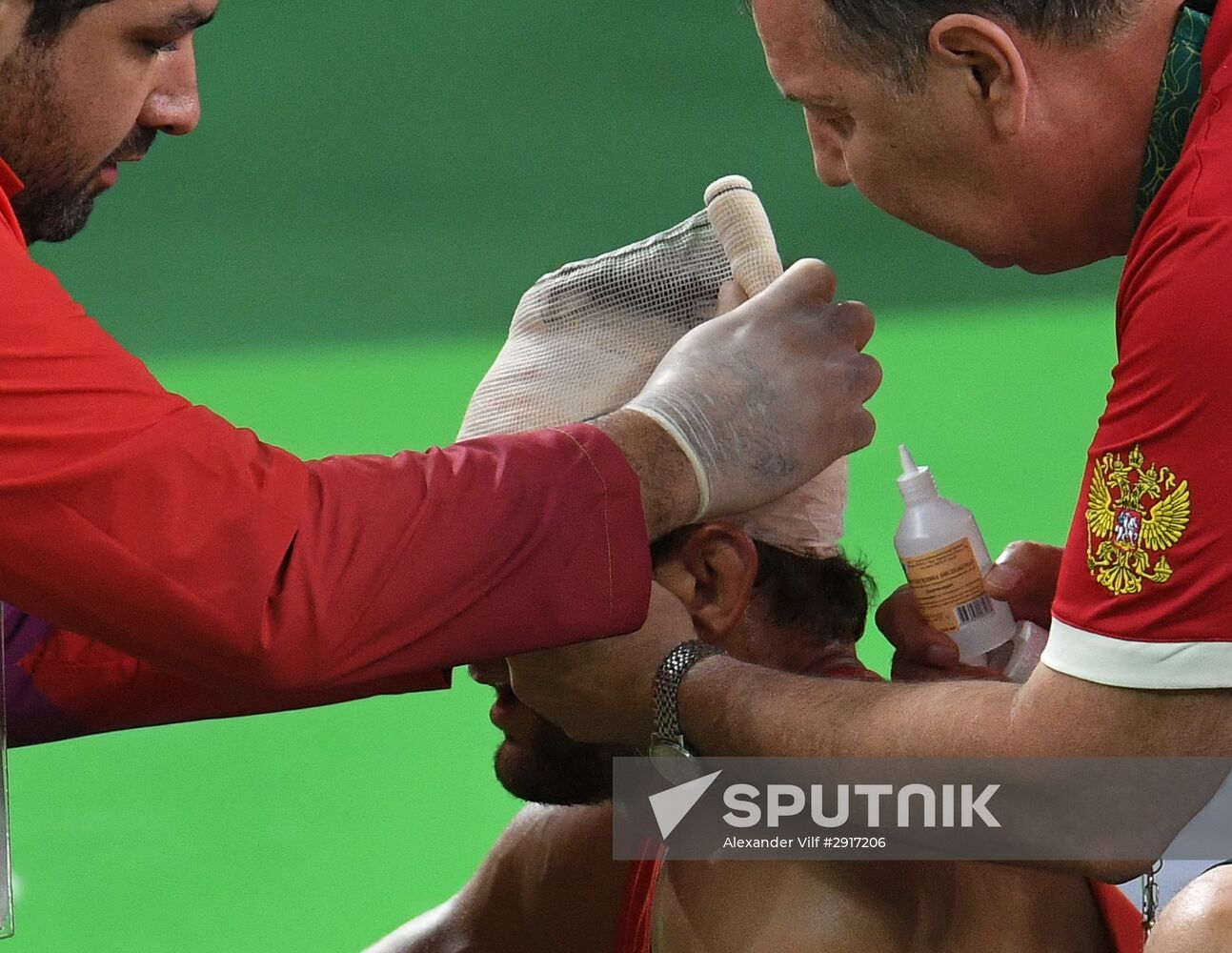 Summer Olympics 2016. Men's freestyle wrestling