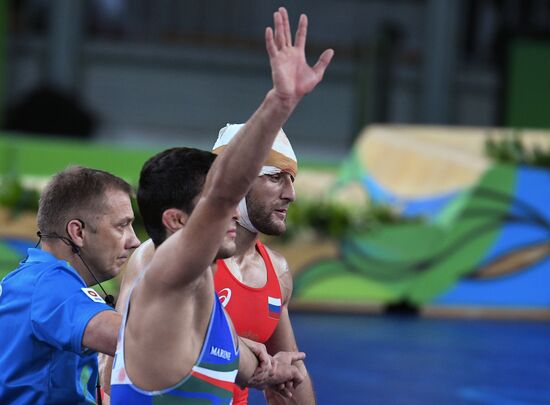 Summer Olympics 2016. Men's freestyle wrestling