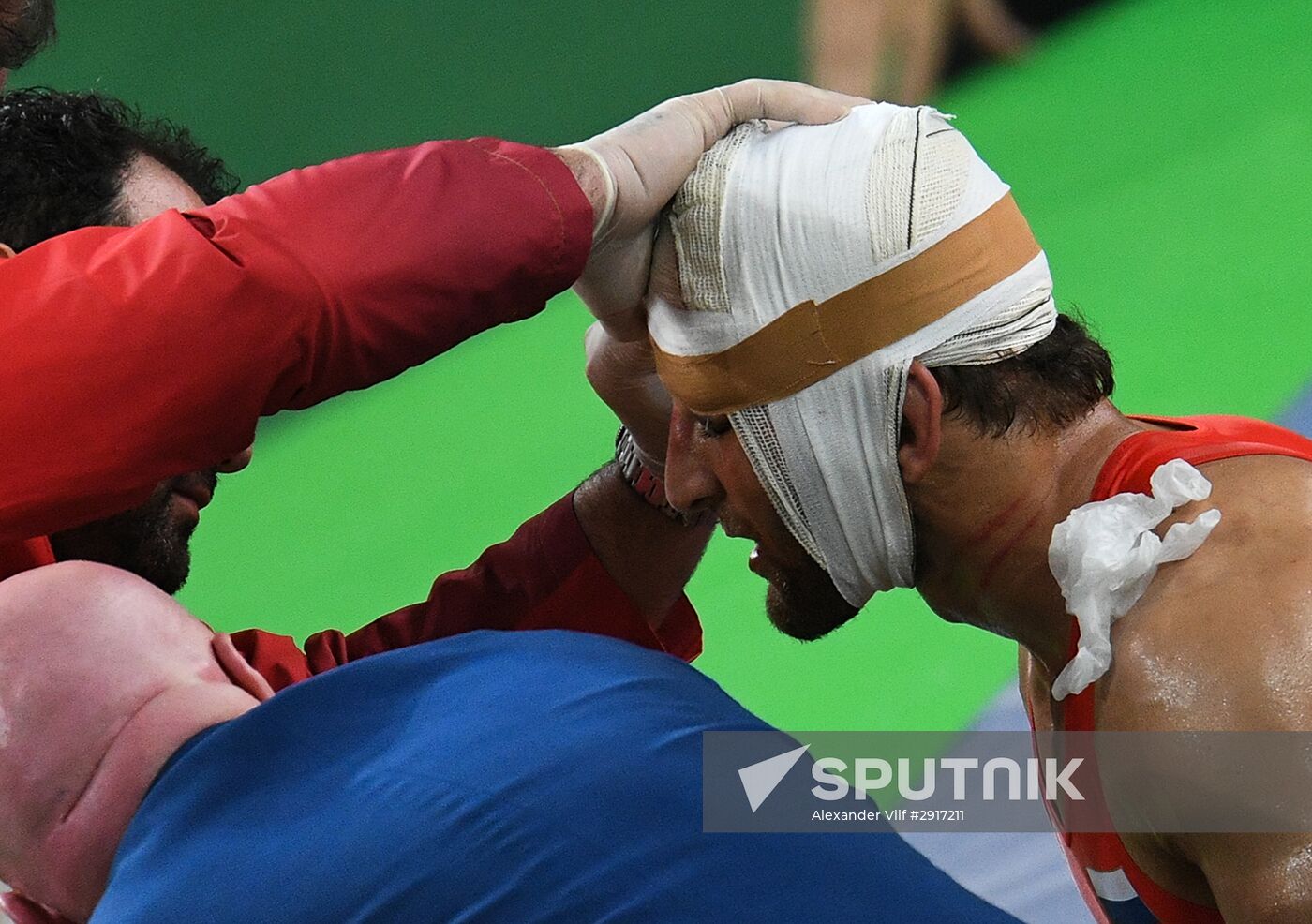 Summer Olympics 2016. Men's freestyle wrestling