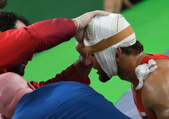 Summer Olympics 2016. Men's freestyle wrestling