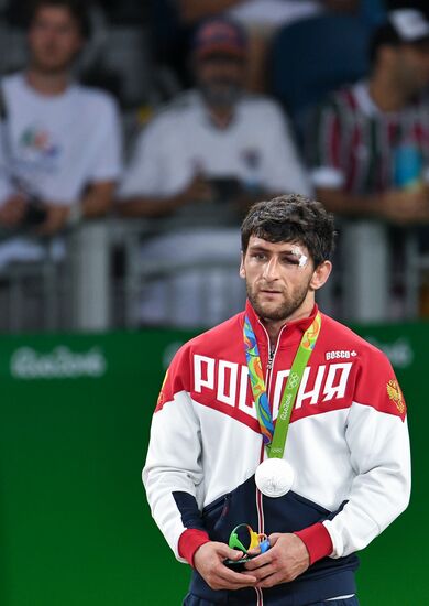 Summer Olympics 2016. Men's freestyle wrestling. Day 1