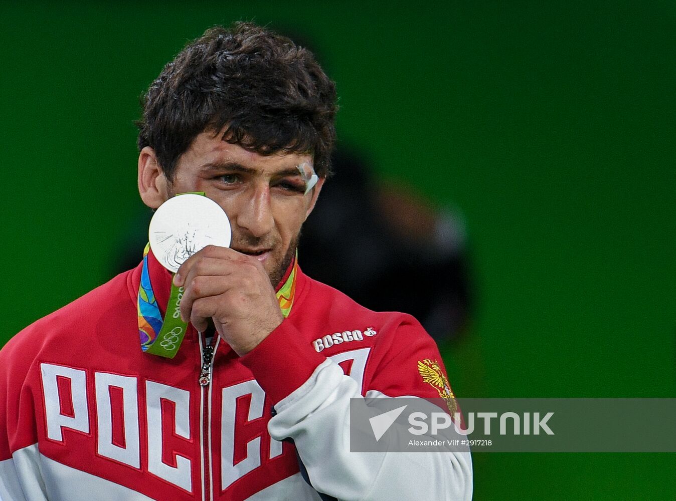 Summer Olympics 2016. Men's freestyle wrestling. Day 1