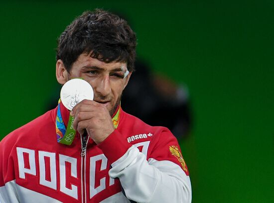 Summer Olympics 2016. Men's freestyle wrestling. Day 1