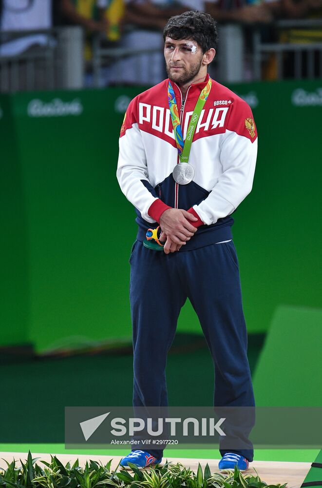 Summer Olympics 2016. Men's freestyle wrestling. Day 1.