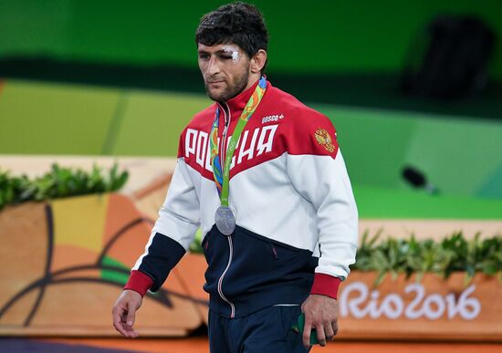 2016 Summer Olympics. Freestyle wrestling. Men. Day One