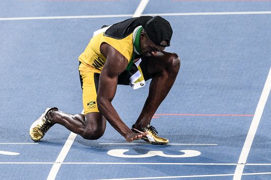 2016 Summer Olympics. Athletics. Men. 4×100m relay