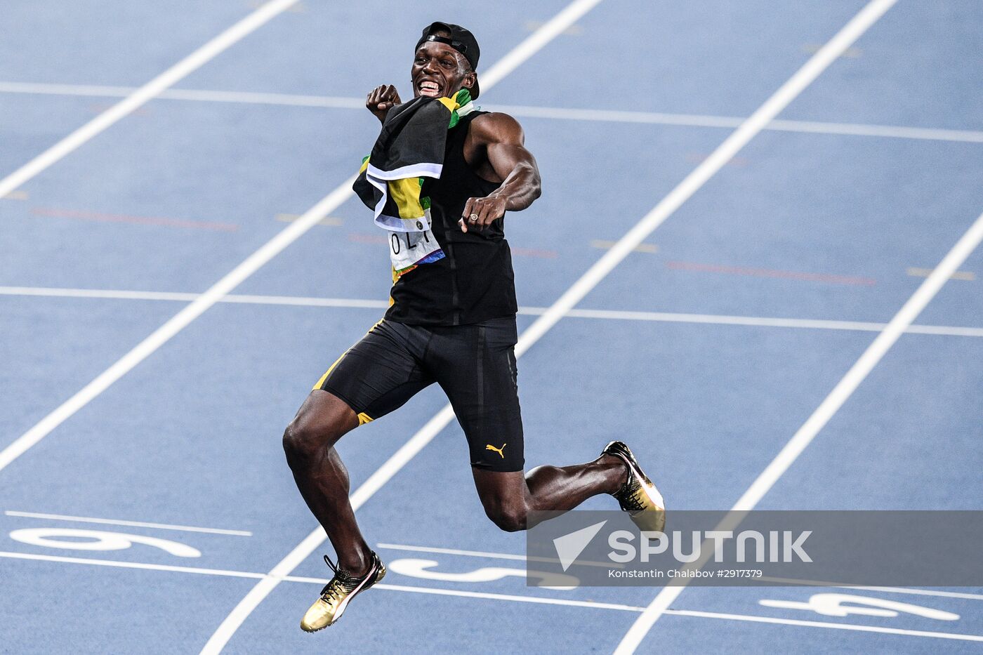 2016 Summer Olympics. Athletics. Men. 4×100m relay